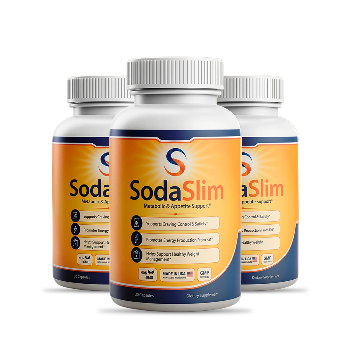 SodaSlim 3 bottles